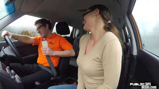 الأوروبي الحمار مارس الجنس من الخلف من قبل الطريق لها المعلم